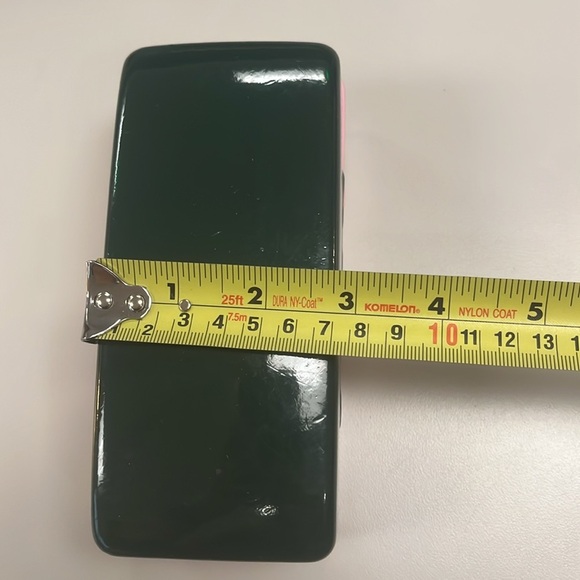 Kate Spade Green & Pink Eyeglass /Sunglass Large Case preowned - Picture 11 of 11